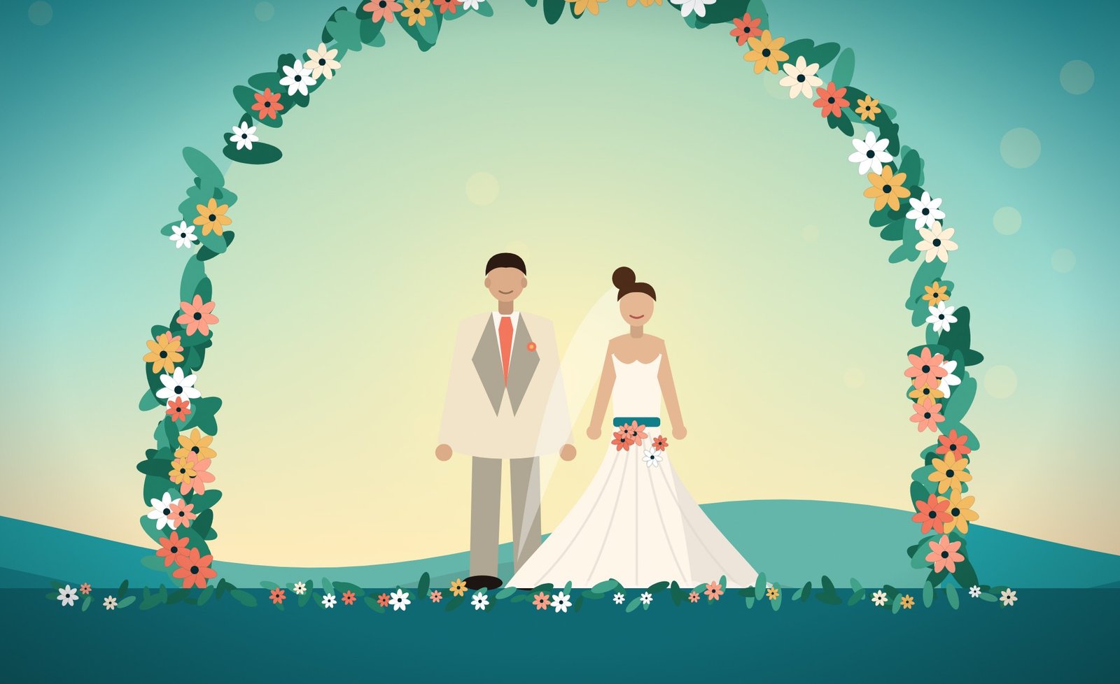 Destination with Travel Planner wedding website template, live demo preview