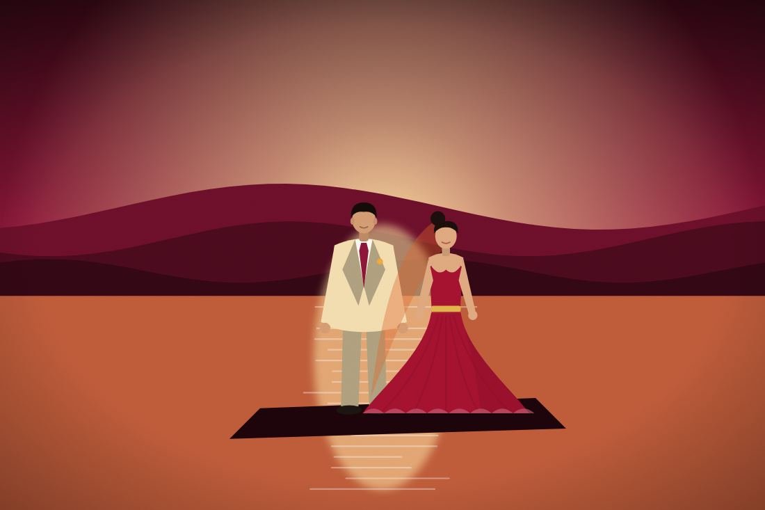 Two families met