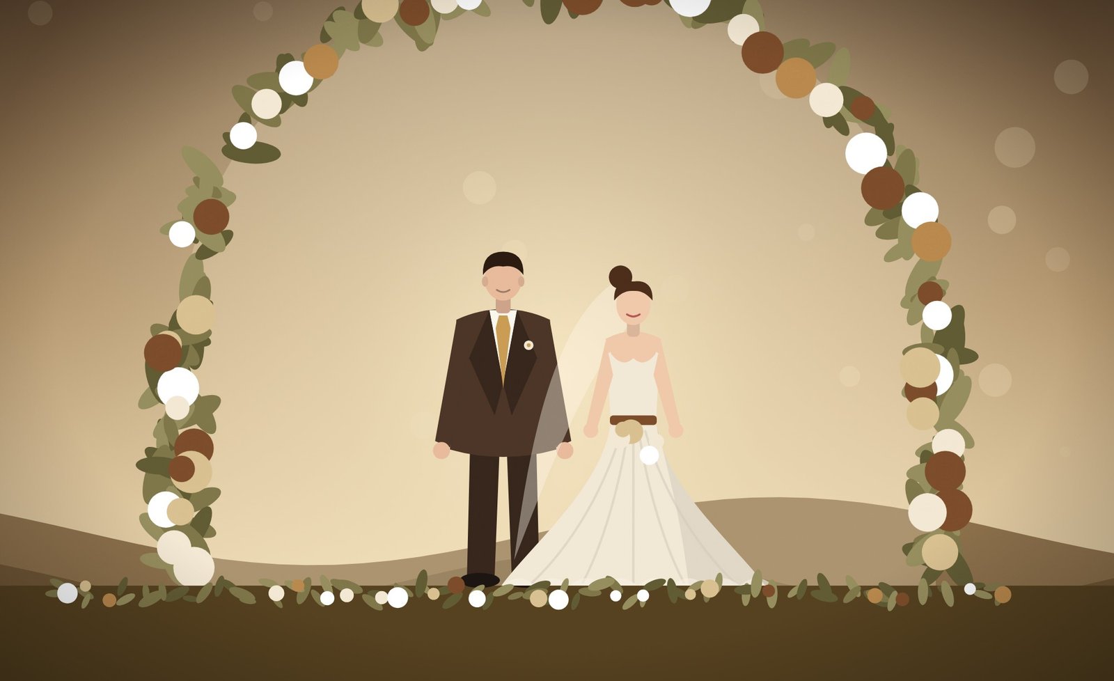 Vintage Photo-Booth wedding website template, live demo preview